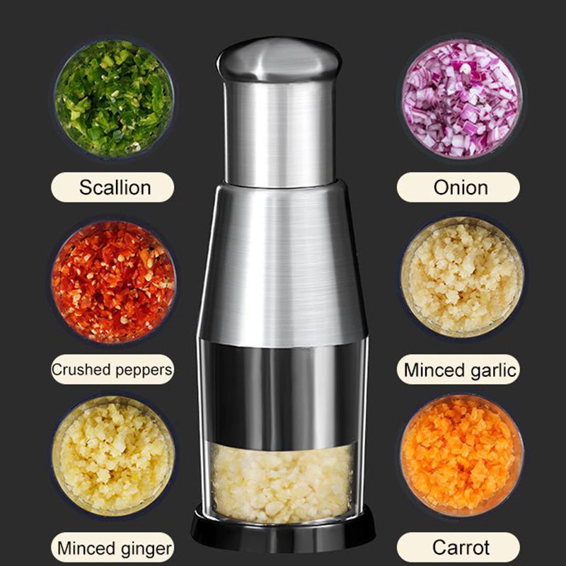 Garlic Cutter Vegetable Chopper Onion Slicer Potato Masher