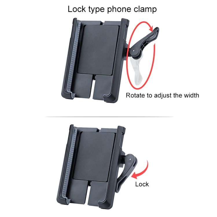Rotatable PVC Motorcycle Bicycle Handlebar Mount
