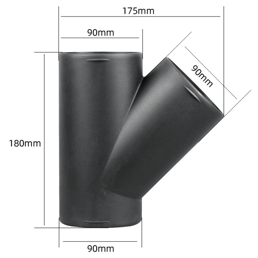 Valve Flap Adjustable Vent Ducting Branch Splitter Exhaust