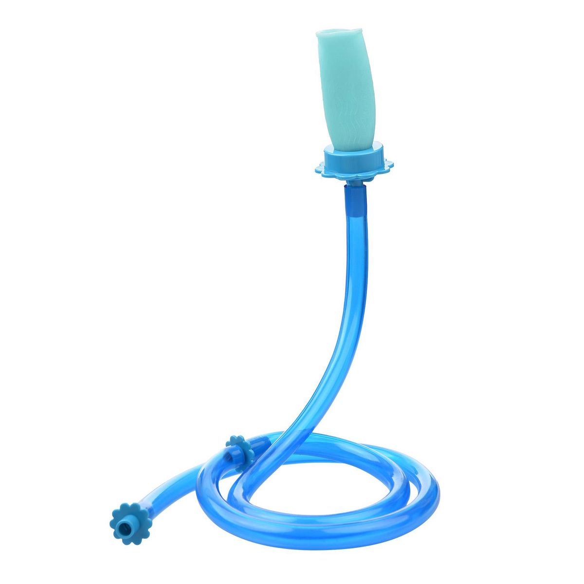 Slip-on Dog Wash Hose Attachment Handheld Pet Shower Hose for Showerhead Sink 5FT Hose Length Fits Up to 6 Inch Diameter Heads (NOT for Tub Water Tap)