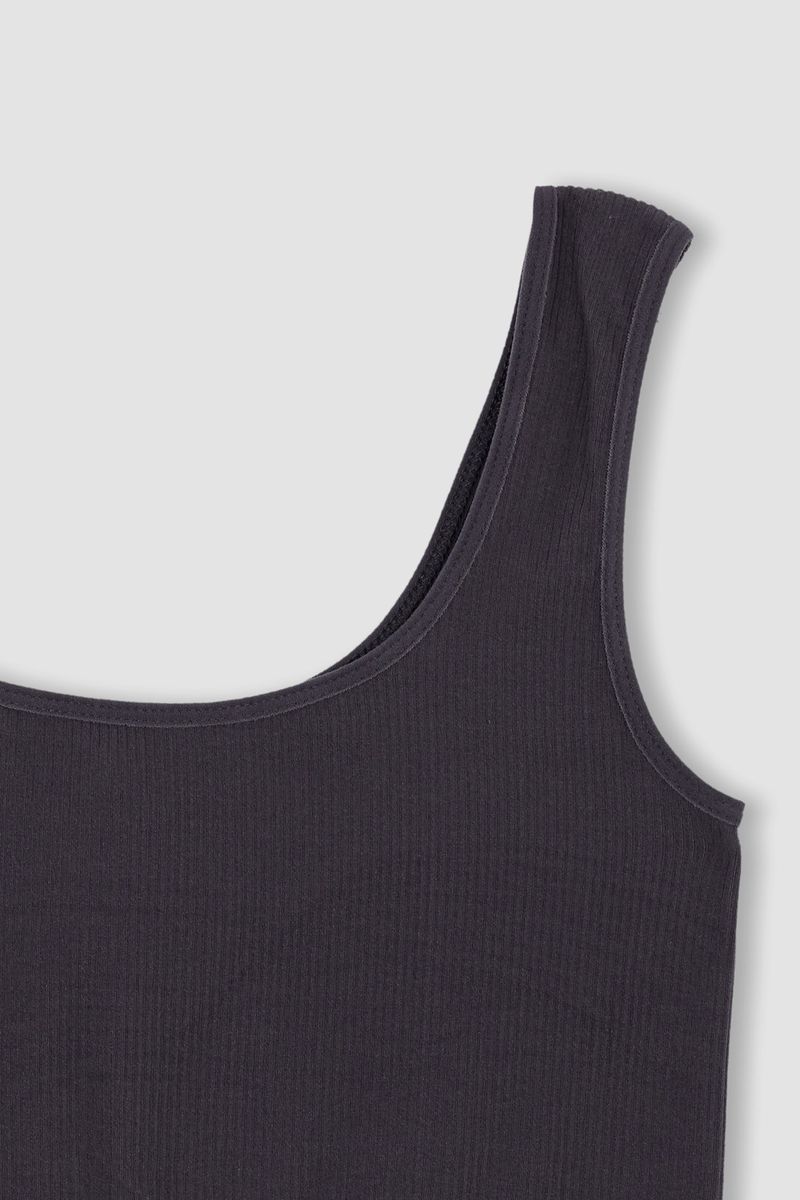 Woman Seamless Bra Fit Knitted Bra-Anthracite