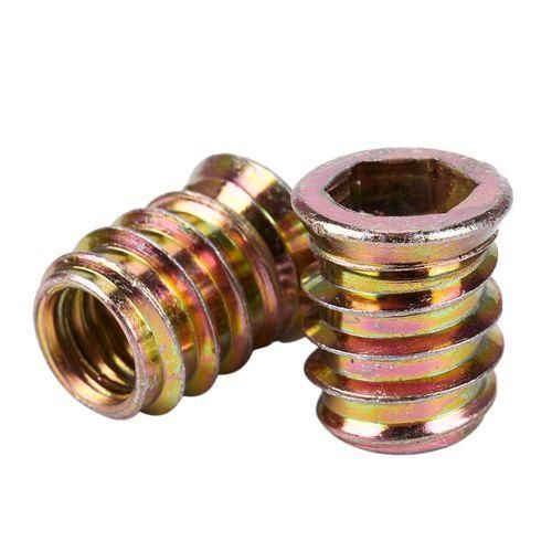 Set Of 5 Threaded Insert M10 X 20 Mm For