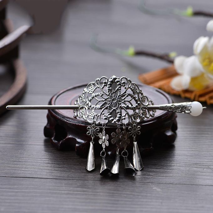Retro Chinese Style Hair Pin Clip Accessory Women Stick Jewelry