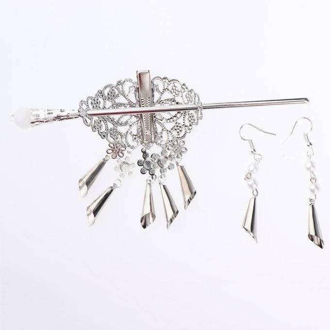 Retro Chinese Style Hair Pin Clip Accessory Women Stick Jewelry