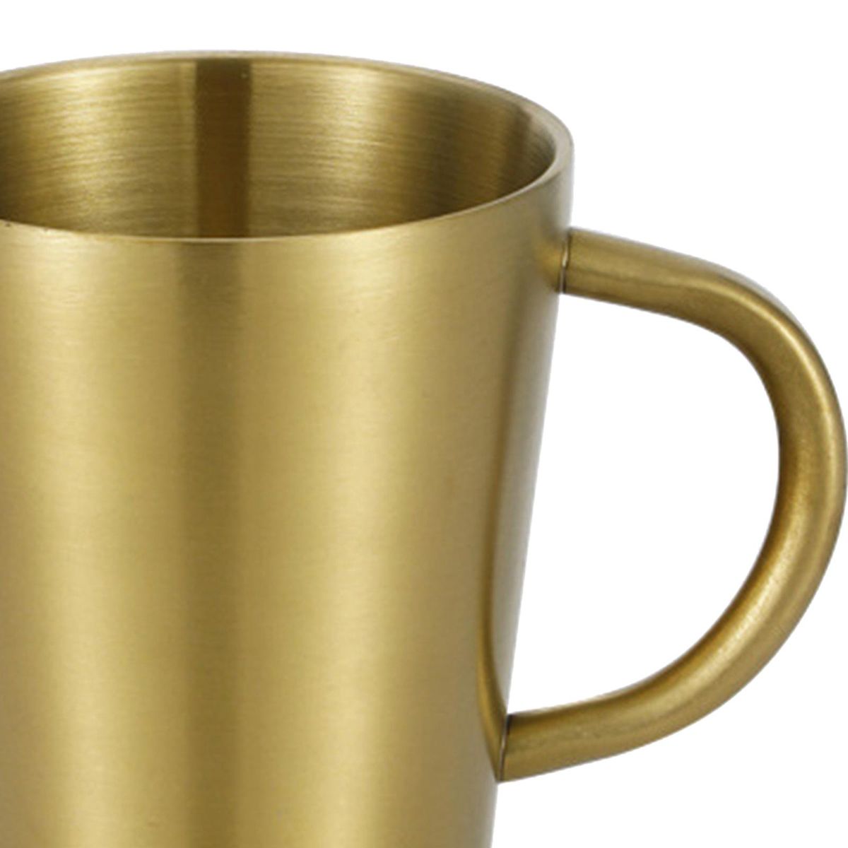 Travel Mug Camping Double Insulated With Handle Sports Travel Tea Gold