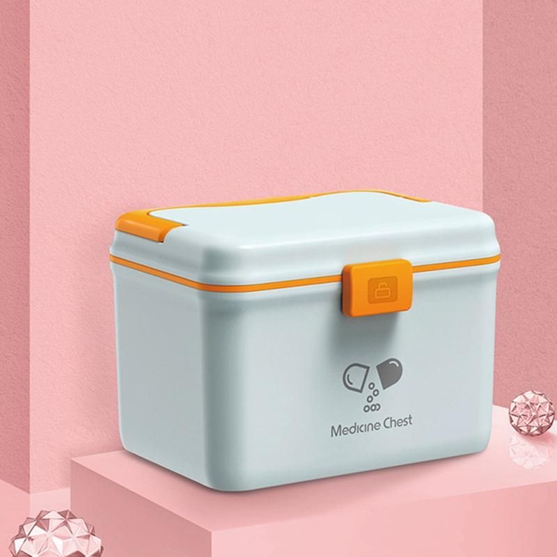 Glosen Portable Multi-Layer Medicine Box First Aid Kit Mini