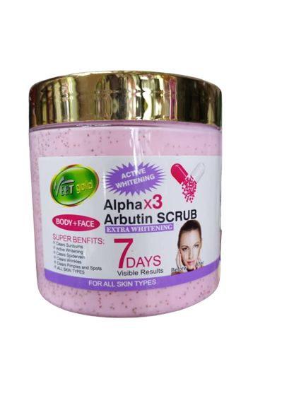 Active Whitenin Alpha Arbutin Scrub 600g