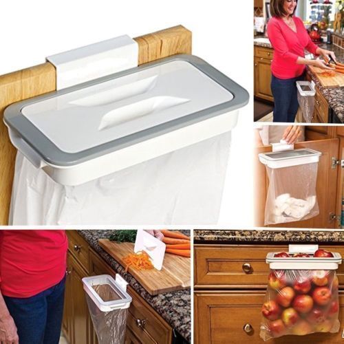 Attach-A-Trash; Hanging Trash Bag Holder