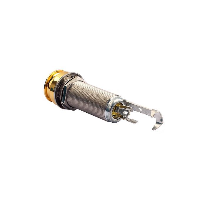 1/4'' Bass Guitar End Pin Stereo Output Jack For Acoustic Electric