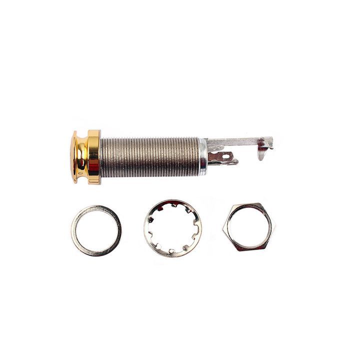 1/4'' Bass Guitar End Pin Stereo Output Jack For Acoustic Electric
