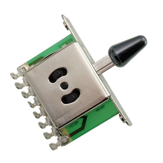 Guitar 3 Way Pickup Selector Switch With Black Tip For   ST SQ Black