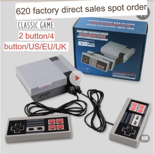 Video Game 620 In-built Games Console