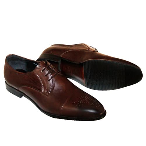 Men's Formal Derbies - Brown