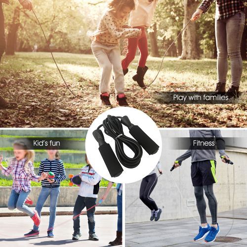 9.1Ft Adjustable Jump Rope Fitness Skipping Rope Soft Foam