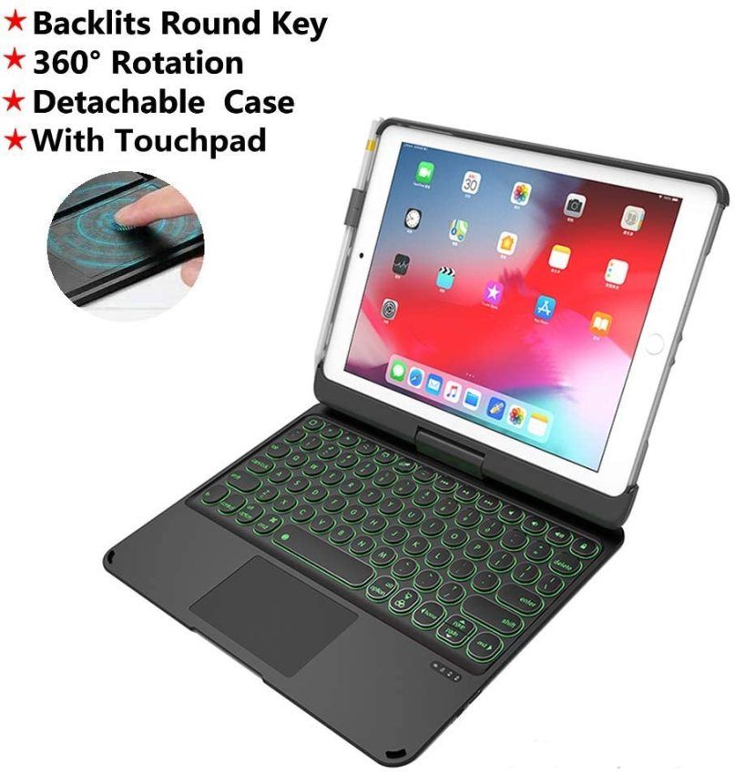 Touchpad Keyboard For Ipad 9.7 2017 2018 5th/6th Gen