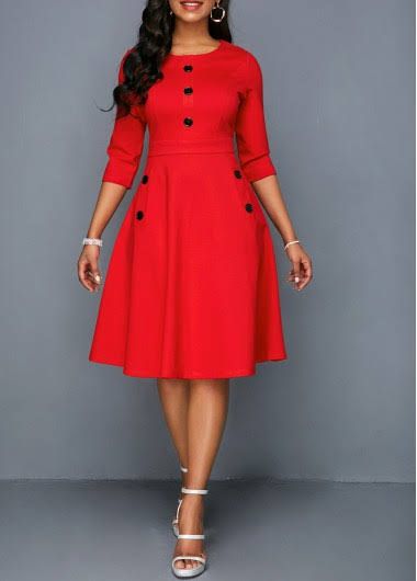 Fitted Corporate Gown