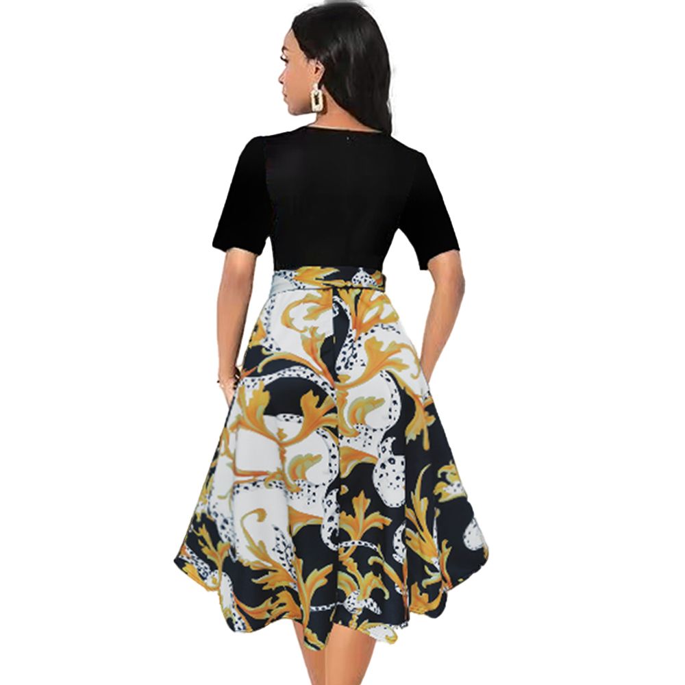 Women's Dress Knee Length Dresses Casual For Work & Date Dresses LH024