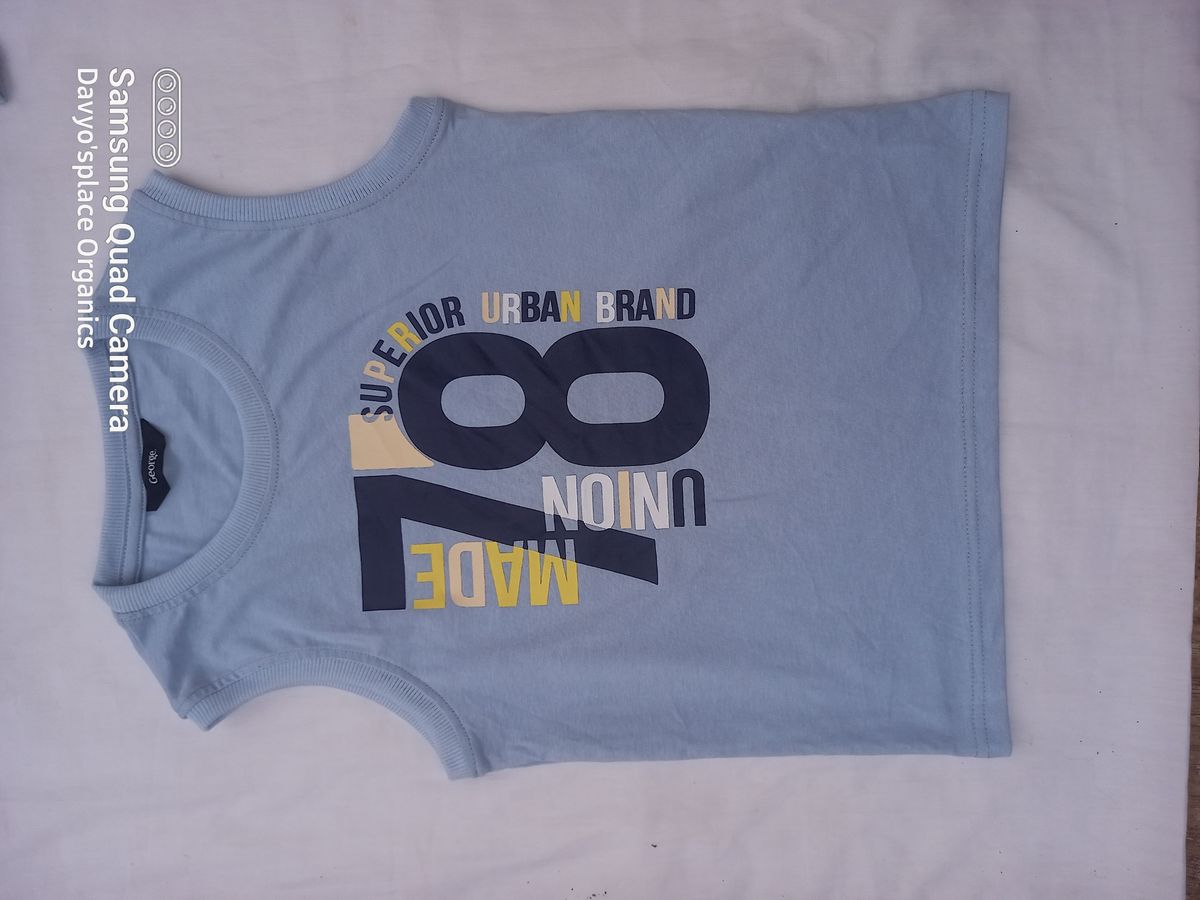 Boys Sleeveless T-Shirt