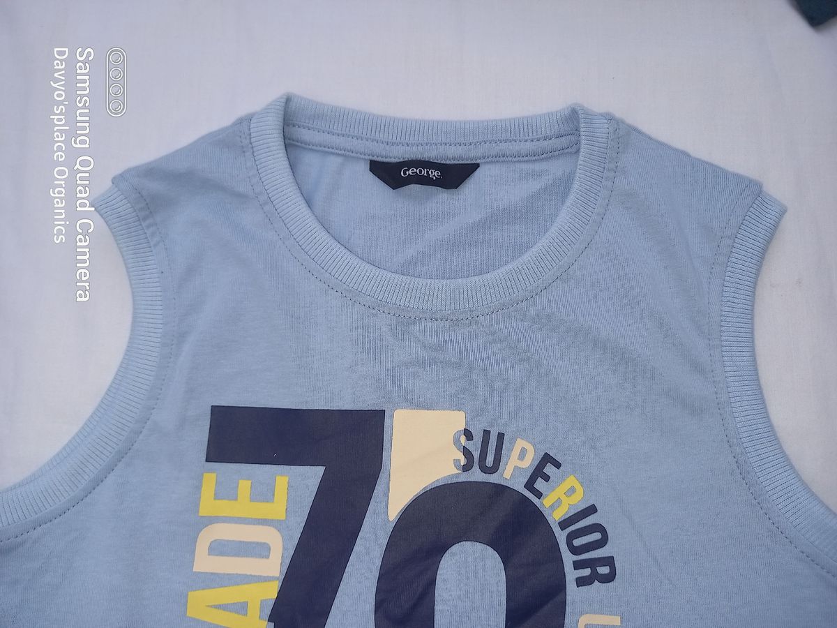 Boys Sleeveless T-Shirt