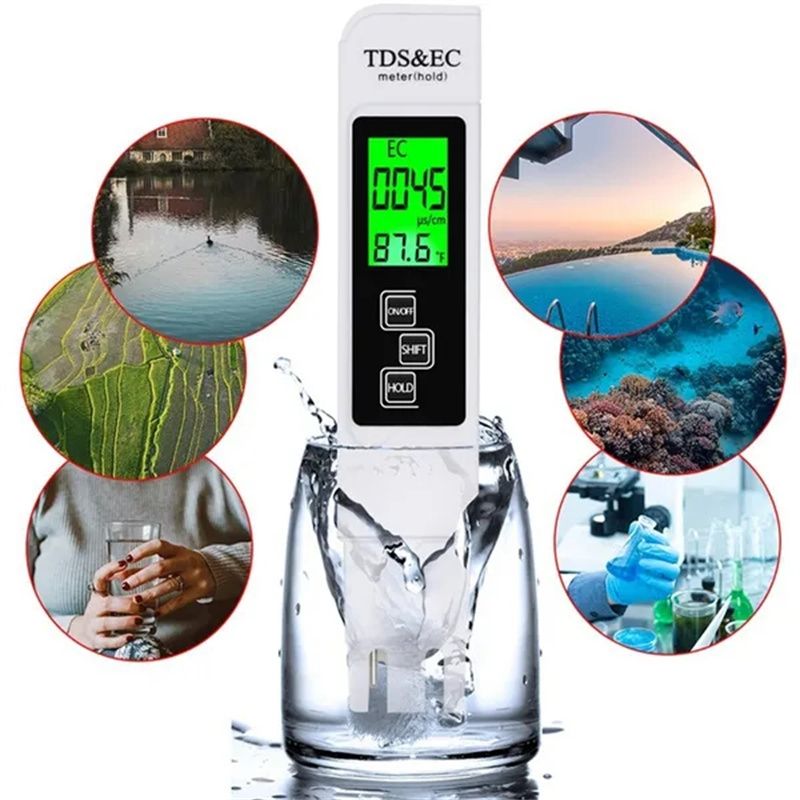 High Accuracy TDS Meter Digital Water Tester Digital 0-14 PH Meter Tester Purity Aquarium Filter