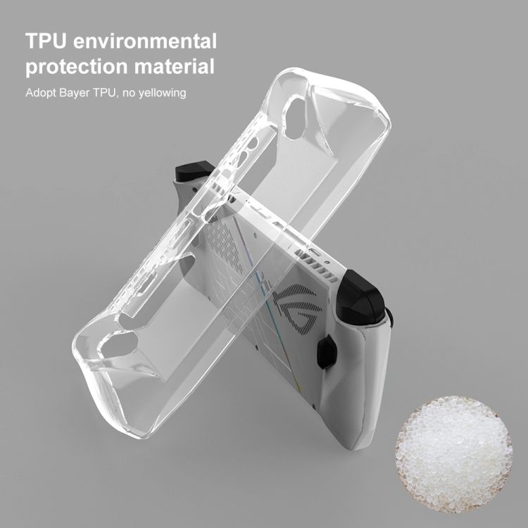 For ASUS Rog Ally Game Console TPU Case Cover TPU Case Transparent