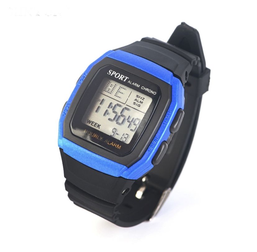 UNISEX MULTI FUNCTIONAL DIGITAL LED SPORT WRISTWATCH WITH NIGHT LIGHT