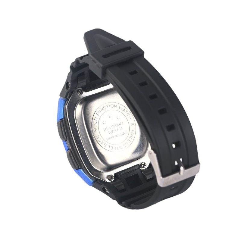 UNISEX MULTI FUNCTIONAL DIGITAL LED SPORT WRISTWATCH WITH NIGHT LIGHT