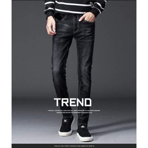 Smart STOCK Jeans For Men - Mixed Black