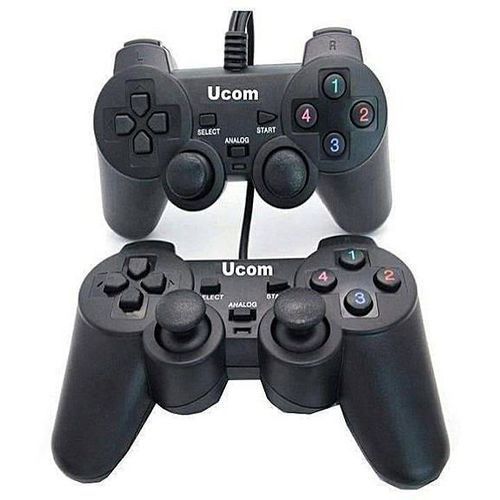 Double PC Controllers Game Pads - USB For PC & Laptops