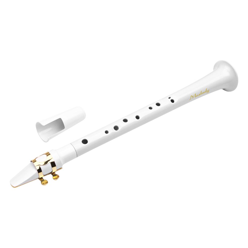 White Pocket Sax Portable Mini Saxophone Little