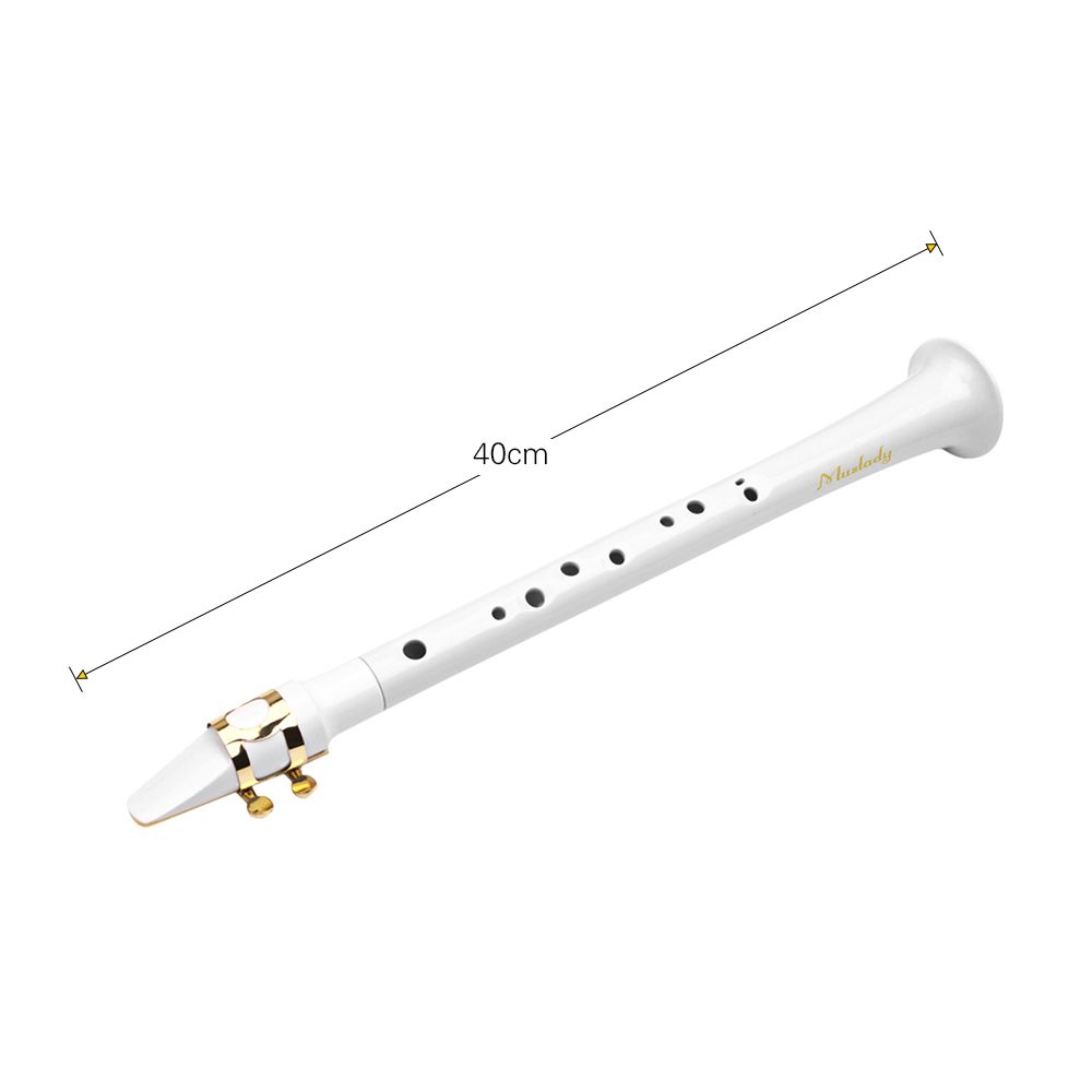 White Pocket Sax Portable Mini Saxophone Little
