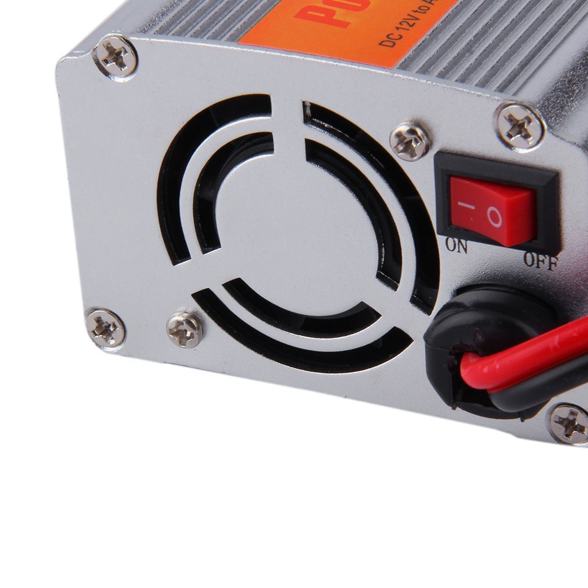 UJ 200W Car Auto Inverter Power Supply Adapter 12V DC To 220V AC Laptop Computer Silver