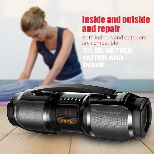 SOLID Super Bass Wireless Speaker, RADIO, MEMORY CARD,USB, BLUETOOTH, AUX, LUX DISPLAY, REMOTE, MICROPHONE AND LOTS MORE