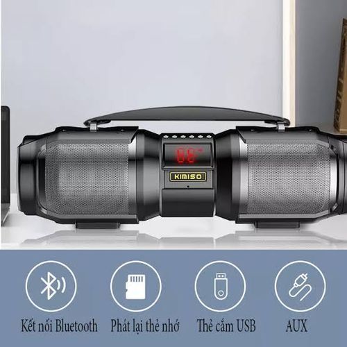 SOLID Super Bass Wireless Speaker, RADIO, MEMORY CARD,USB, BLUETOOTH, AUX, LUX DISPLAY, REMOTE, MICROPHONE AND LOTS MORE