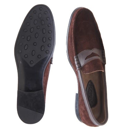 Suede Loafers