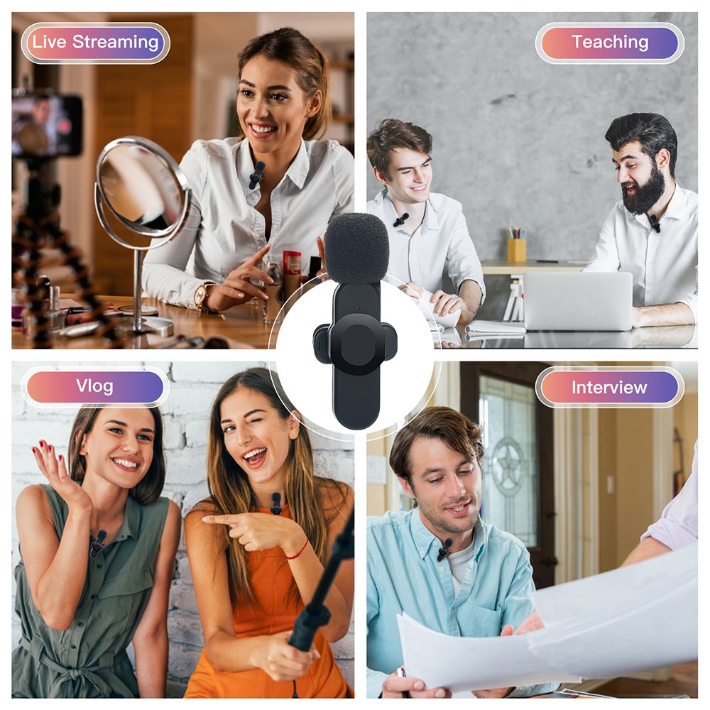 Camera Wireless Lapel 2 Microphone