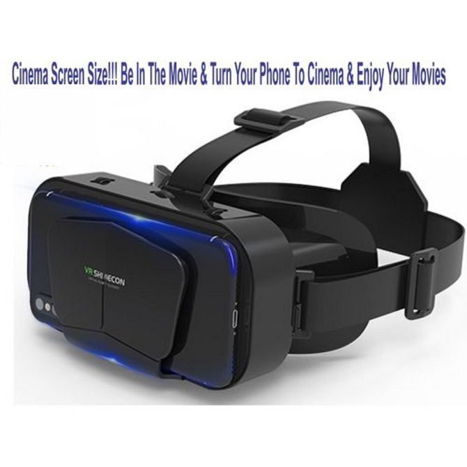 3D VR Headset/Virtual Reality For All Phone + FREE EARPHONE