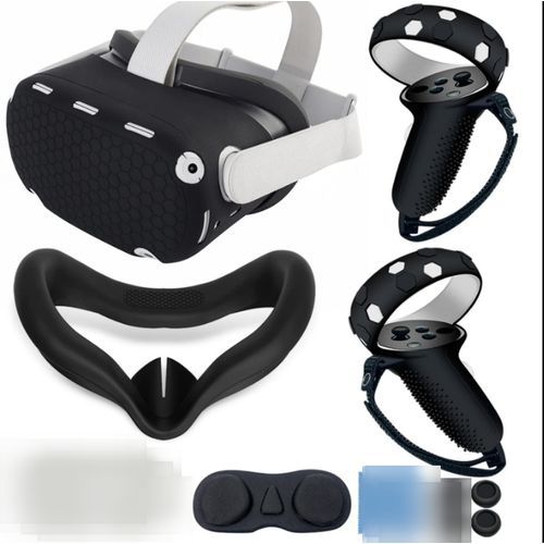 NEW 6IN1 Oculus Quest 2 Accessories,Quest 2 VR Silicone Cover