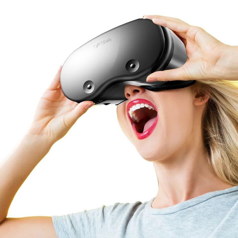 New 2023 VRG Pro 7 Glasses VR With Free Ear Piece