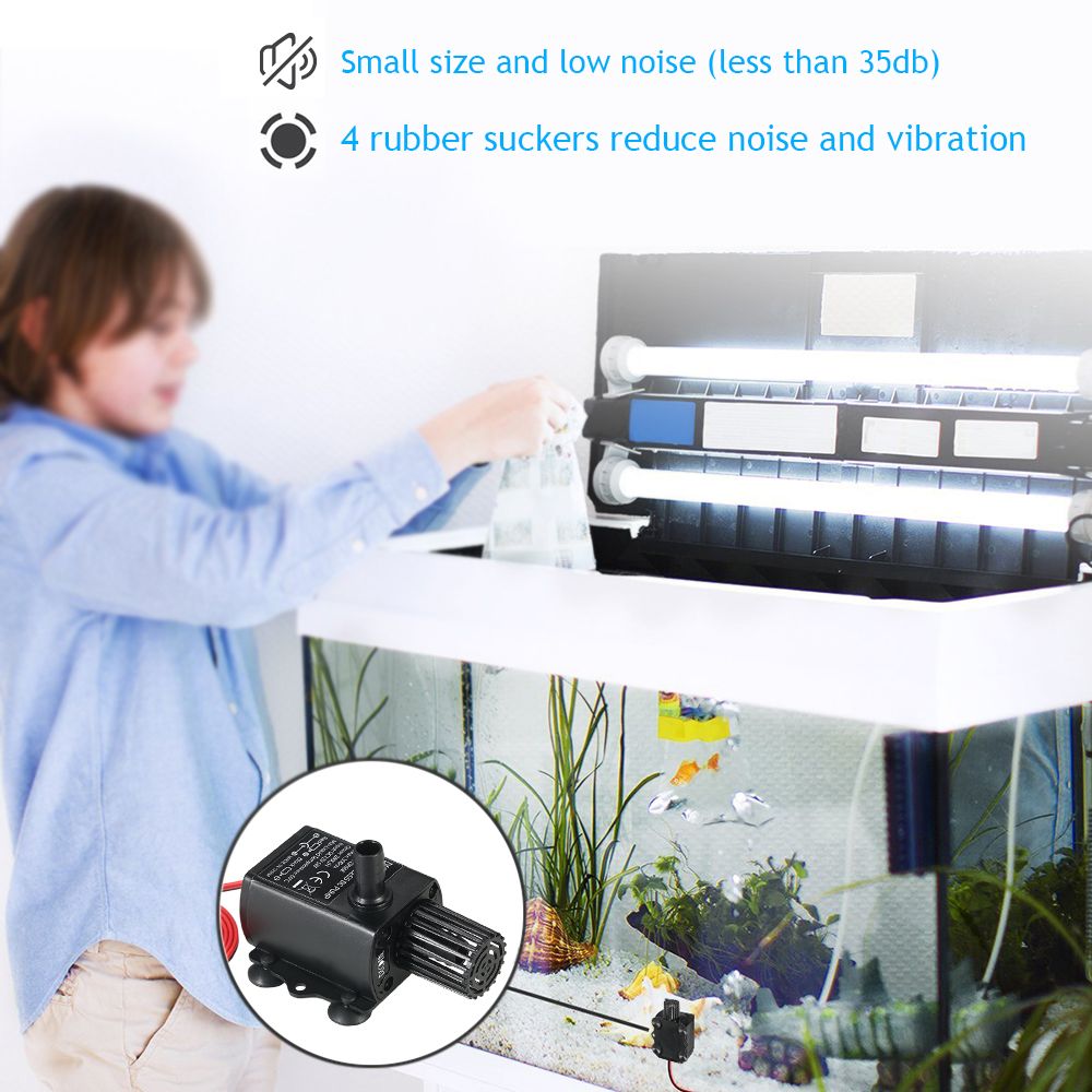 DC12V 5W Ultra-quiet Mini Brushless Water Pump