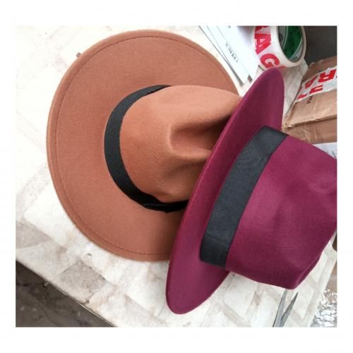 2 In 1 Quality Unisex Fedora Hat