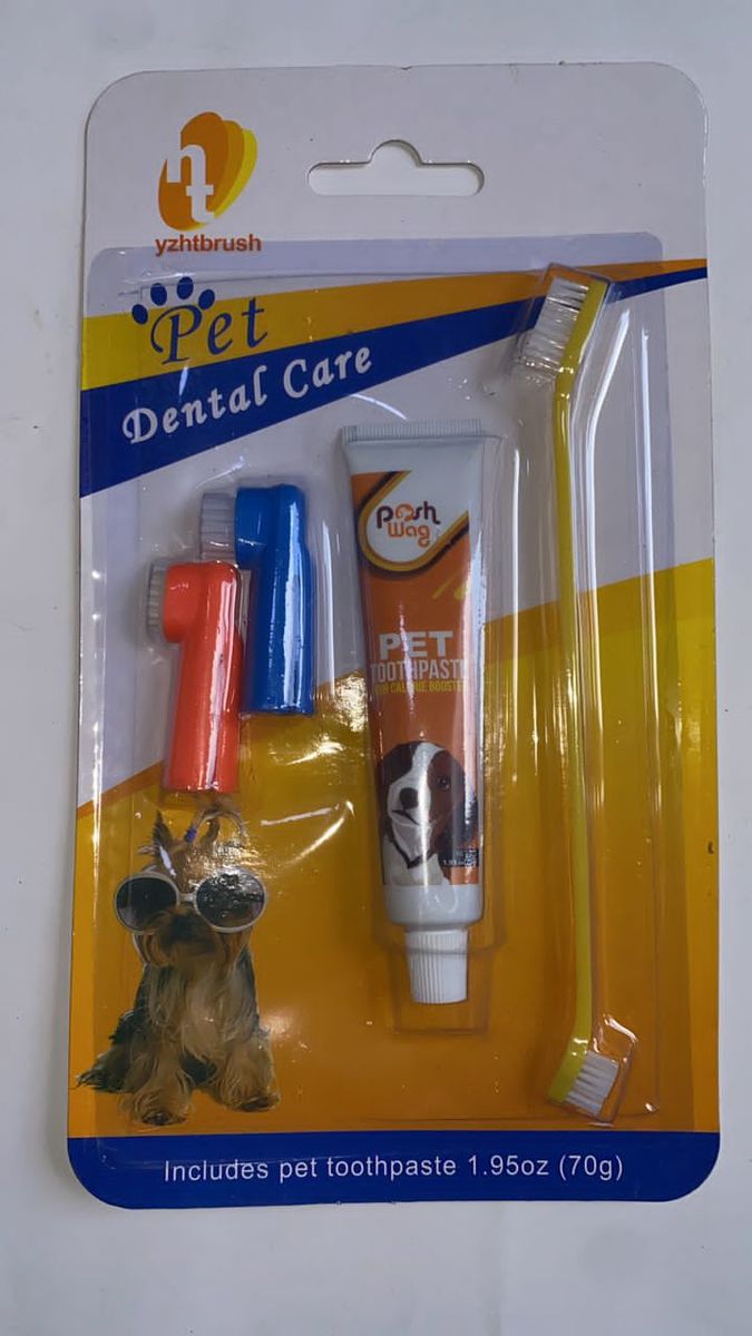 Pet Dental Care Toothpaste And Toothbrush