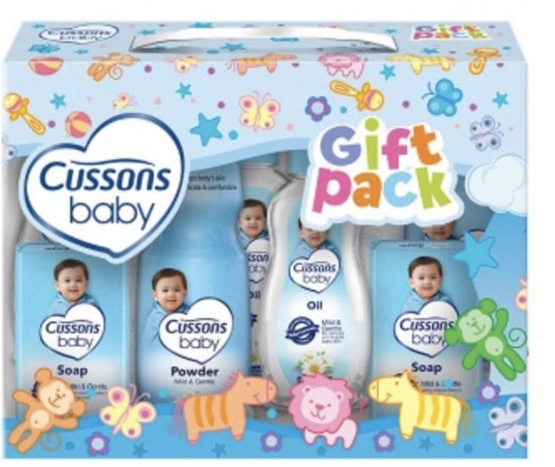 Baby Mild & Gentle Bathing Needs Gift Bag (7 Pieces) - Medium