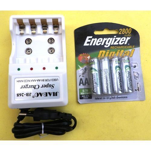 AA Rechargable Battery And Charger