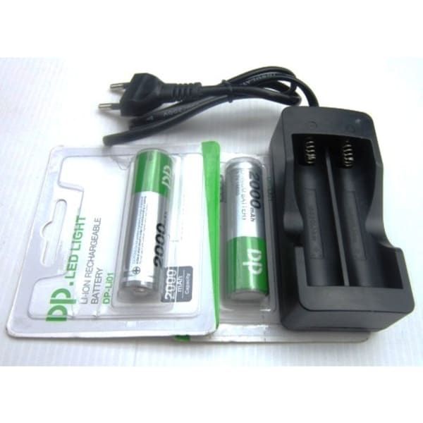 2000mah Lithium Ion Rechargeable Battery And Charger