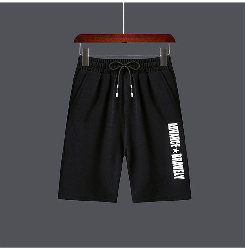 Mens Sports T-shirts+Pants Suit(white)