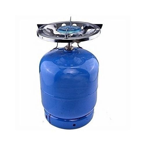 SOLID 3kg Gas Cylinder With Stainless Burner