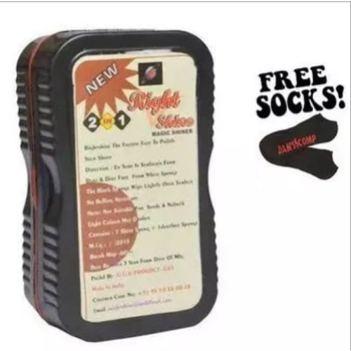 Men's Pure Genuine Leather Wallet & Belt - Black + Free Gifts