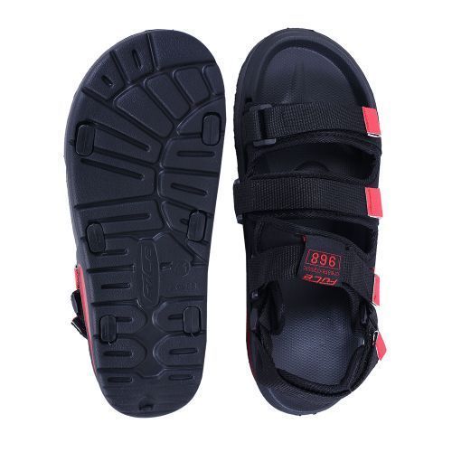 NEW Velcro Smart Sandal Trekkers Unisex Shoe Velcro Sandals - Black