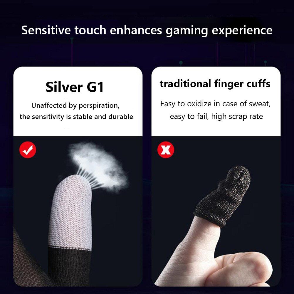 Gaming Finger Cover Thumb Sleeve For PUBG Mobile